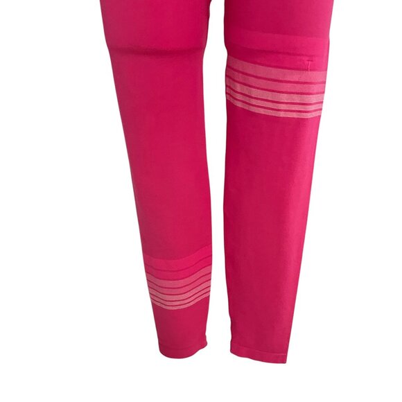 JoyLab High Rise 7/8 Length Leggings XL Pink Stretch Moisture Wicking Activewear - Picture 6 of 11